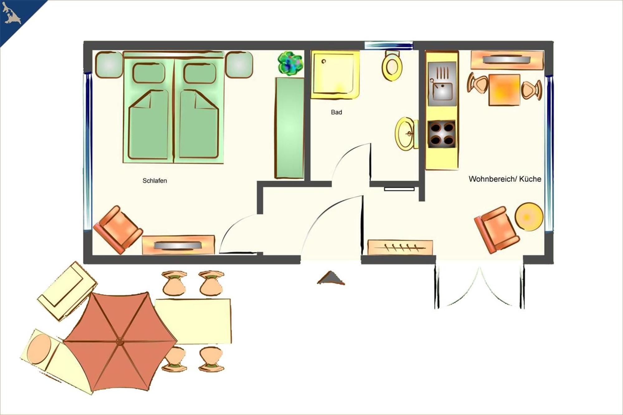 הרינגסדורף Villa Doris Bng 8 Hanau מראה חיצוני תמונה